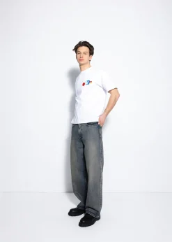 LOCAL HEROES BIAŁY T-SHIRT LH TEAM