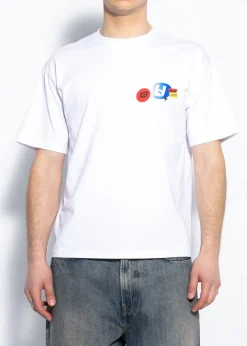 LOCAL HEROES BIAŁY T-SHIRT LH TEAM