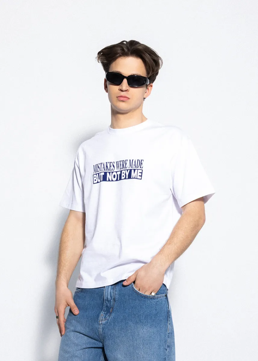 LOCAL HEROES BIAŁY T-SHIRT MAKE MISTAKES
