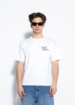 LOCAL HEROES BIAŁY T-SHIRT STICKER