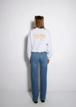 LOCAL HEROES BLUZA ALOHA SZARA CREW NECK