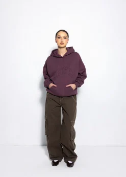 LOCAL HEROES BLUZA AURA DARK MOCHA