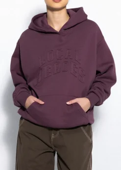 LOCAL HEROES BLUZA AURA DARK MOCHA