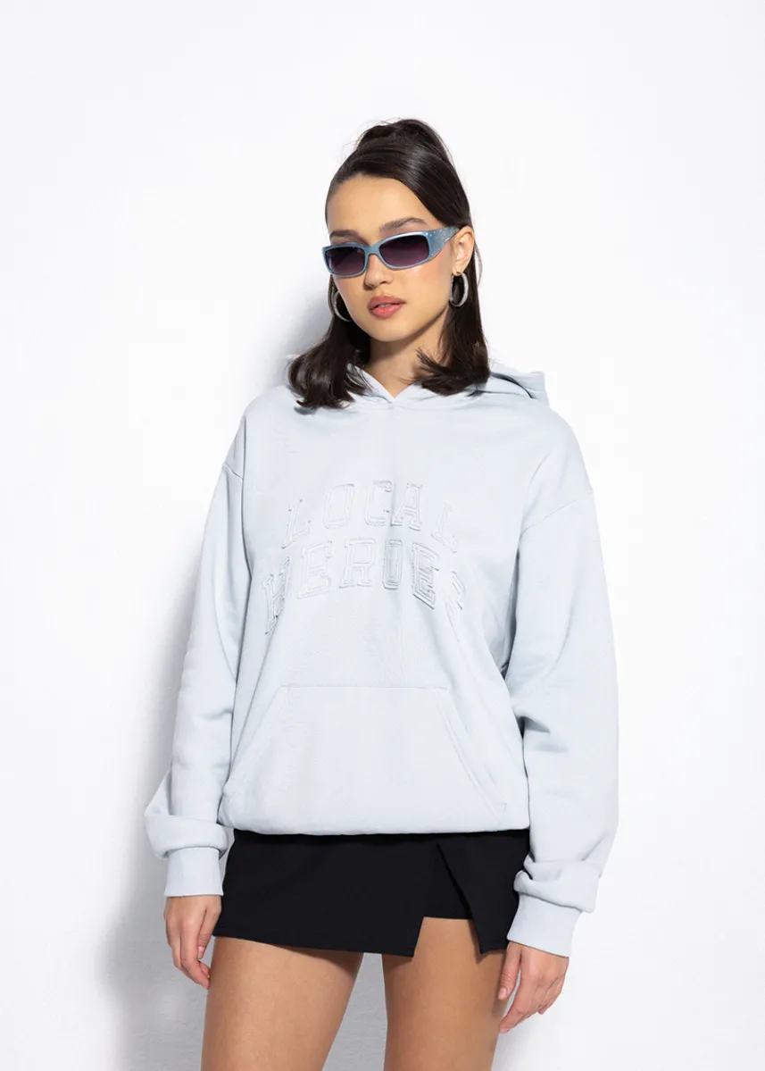 LOCAL HEROES BLUZA AURA GREY