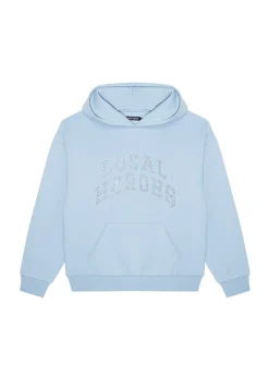 LOCAL HEROES BLUZA AURA RHINESTONES POWDER BLUE