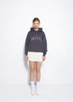 LOCAL HEROES BLUZA AURA RHINESTONES SZARA