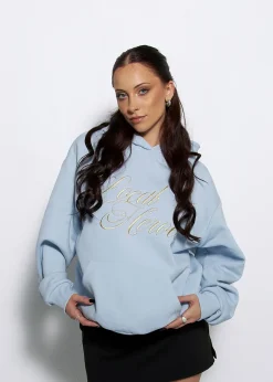 LOCAL HEROES BLUZA LH BLUSH BLĘKITNA