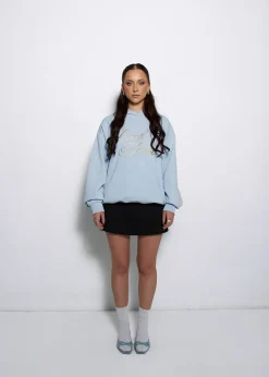 LOCAL HEROES BLUZA LH BLUSH BLĘKITNA