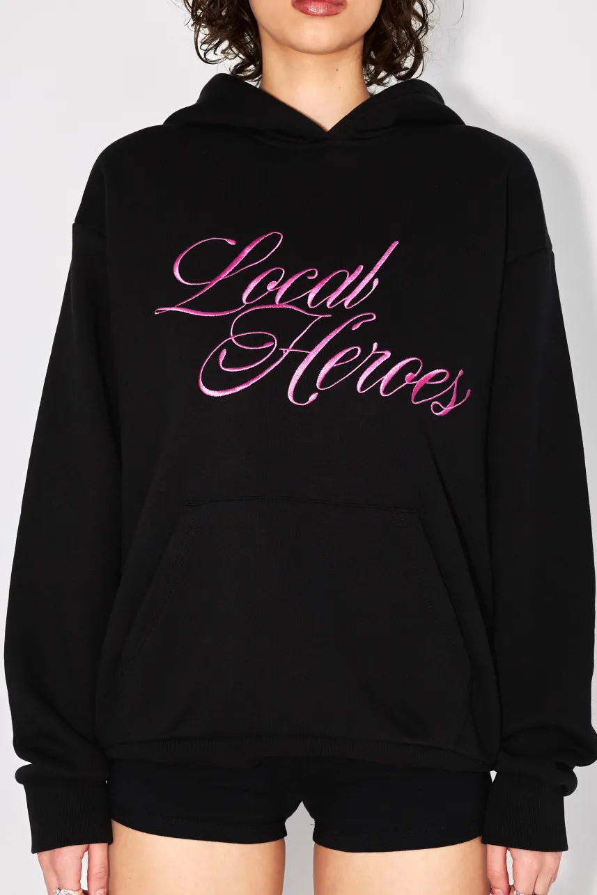LOCAL HEROES BLUZA LH BLUSH CZARNA