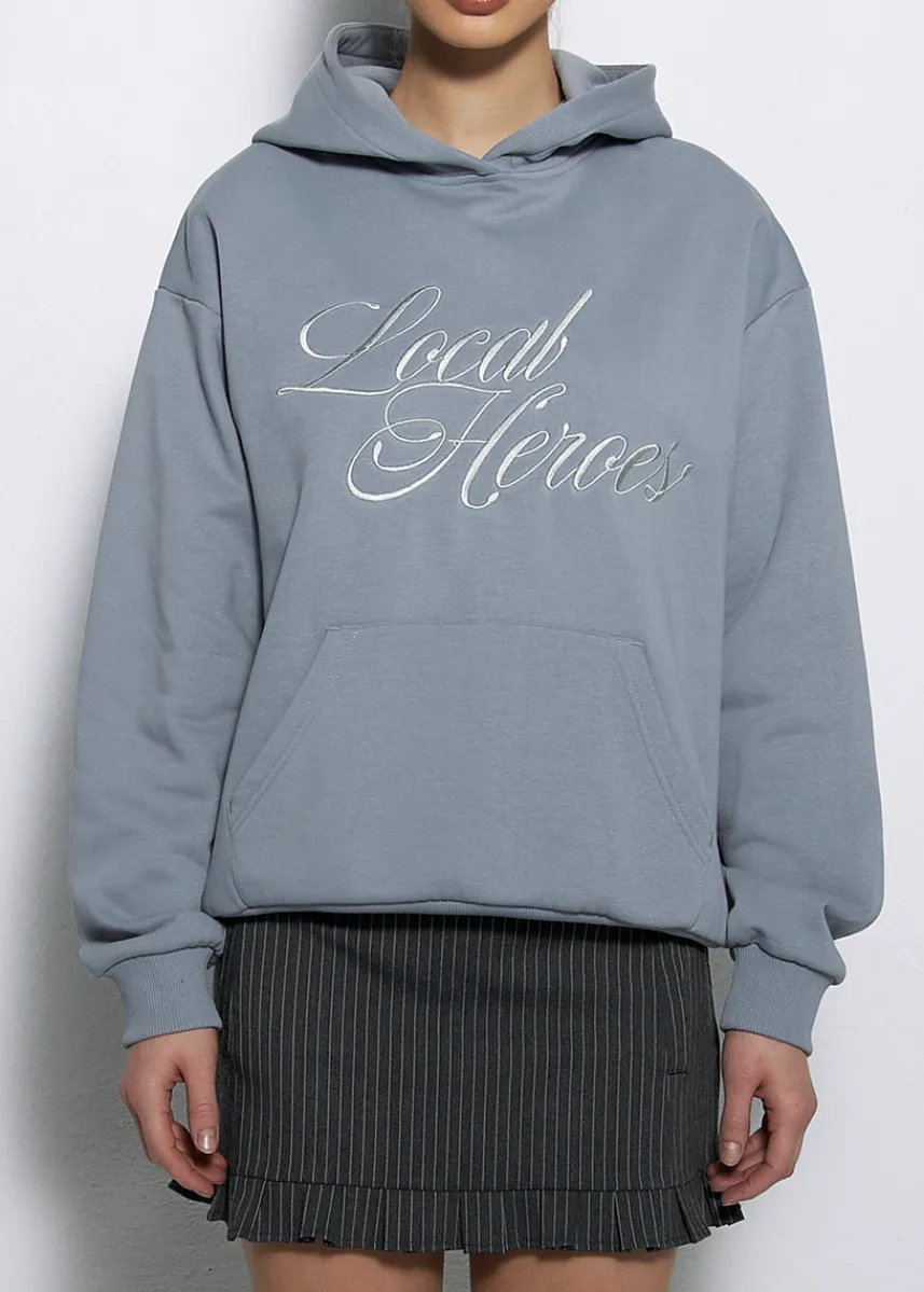 LOCAL HEROES BLUZA LH BLUSH JASNOSZARA