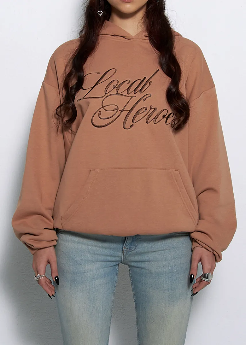 LOCAL HEROES BLUZA LH BLUSH KARMELOWA