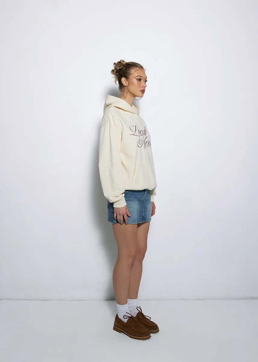 LOCAL HEROES BLUZA LH BLUSH KREMOWA