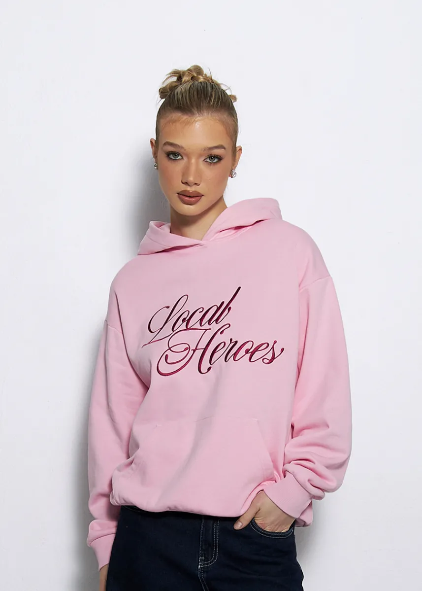 LOCAL HEROES BLUZA LH BLUSH ROŻOWA