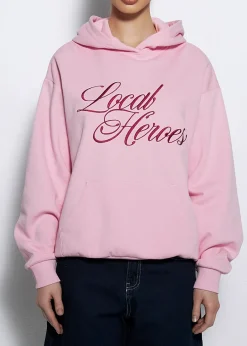 LOCAL HEROES BLUZA LH BLUSH ROŻOWA