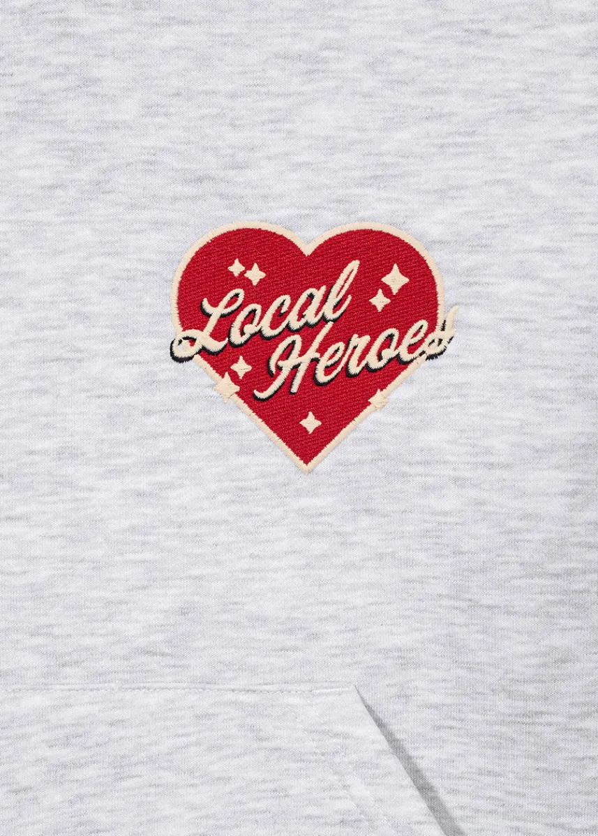 LOCAL HEROES BLUZA LOVE MOTEL MELANŻ