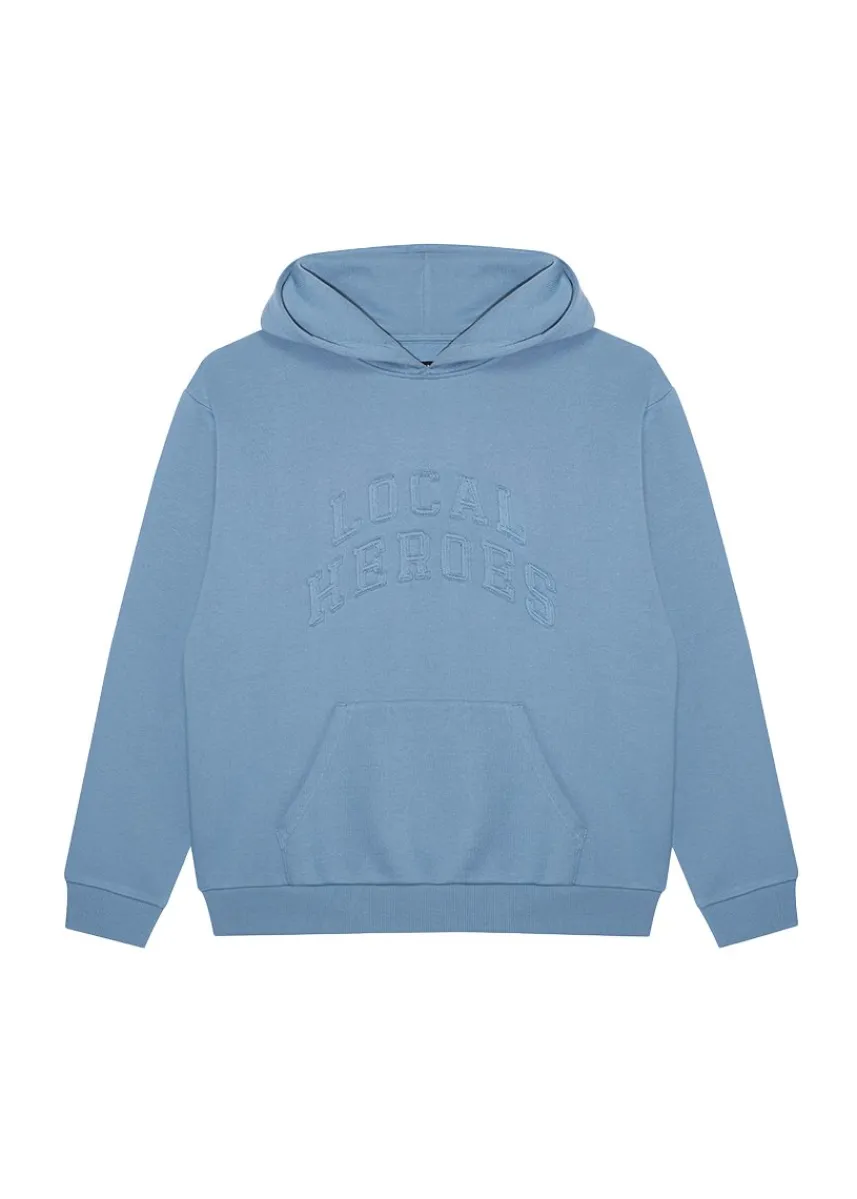 LOCAL HEROES BLUZA MĘSKA AURA STONE GREY
