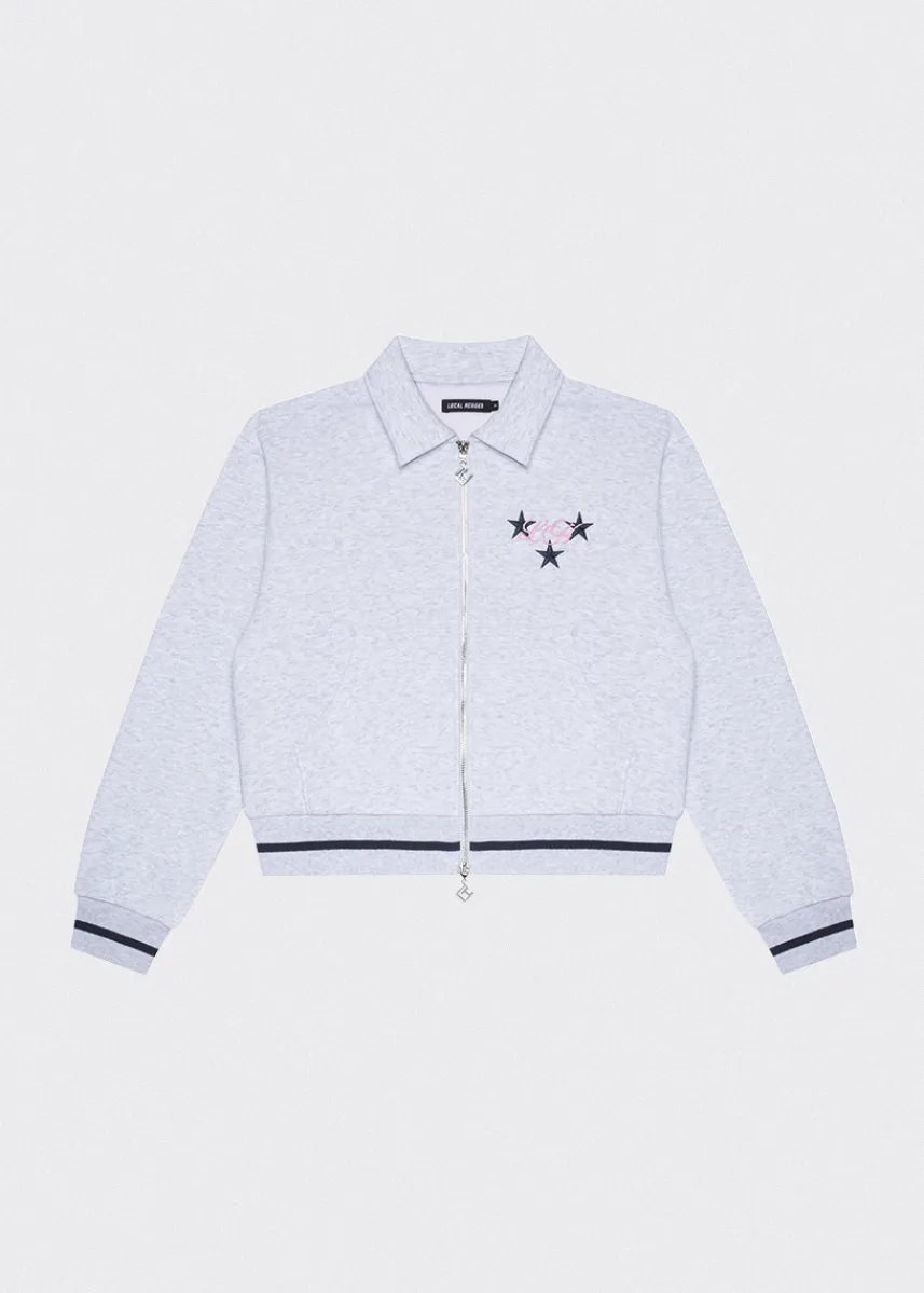 LOCAL HEROES BLUZA ROZPINANA ALL STAR SZARA