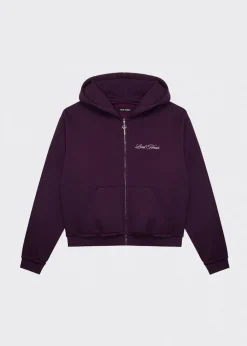 LOCAL HEROES BLUZA ROZPINANA BLUSH BORDOWA