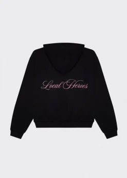 LOCAL HEROES BLUZA ROZPINANA TEAM BLUSH CZARNA