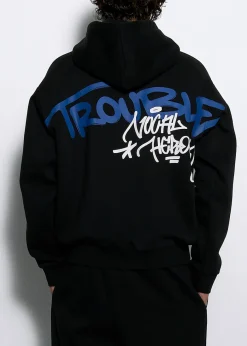 LOCAL HEROES BLUZA TROUBLE CZARNA