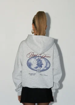 LOCAL HEROES BLUZA Z KAPTUREM ROYAL HEROES MELANŻ
