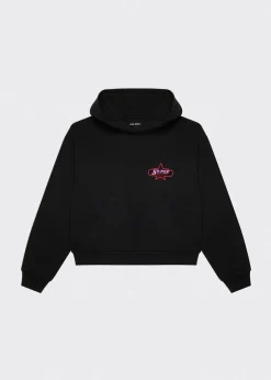 LOCAL HEROES BLUZA Z KAPTUREM SUPERSTAR CZARNA