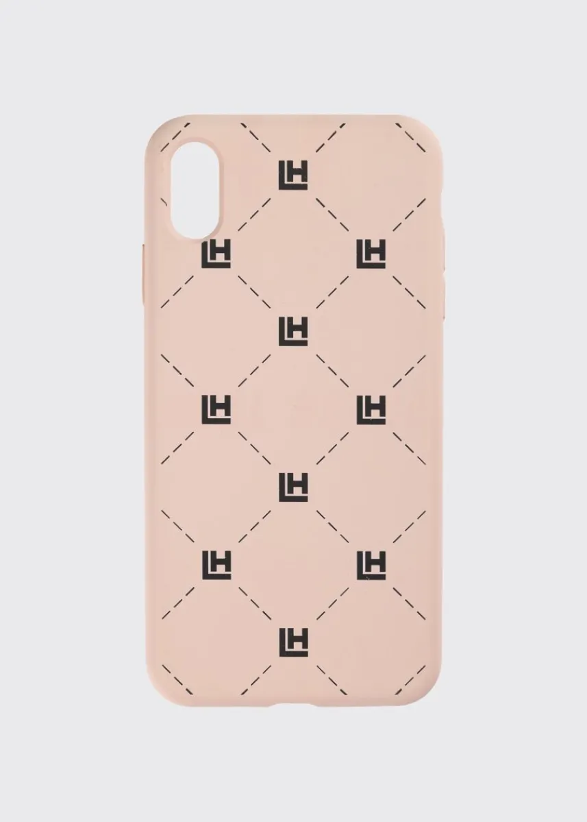 LOCAL HEROES ETUI MONOGRAM BEŻOWO-CZARNE LH