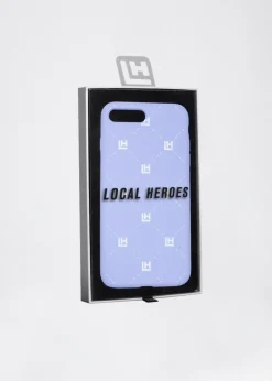 LOCAL HEROES ETUI MONOGRAM LAWENDOWO-BIAŁE