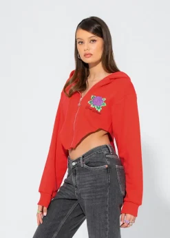 LOCAL HEROES KRÓTKA BLUZA ROSE