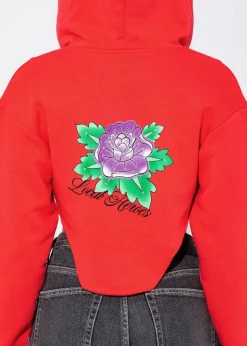 LOCAL HEROES KRÓTKA BLUZA ROSE