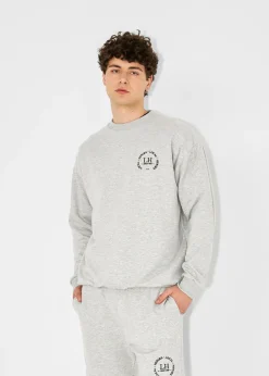 LOCAL HEROES LH CLUB DARK GREY SWEATSHIRT MENS