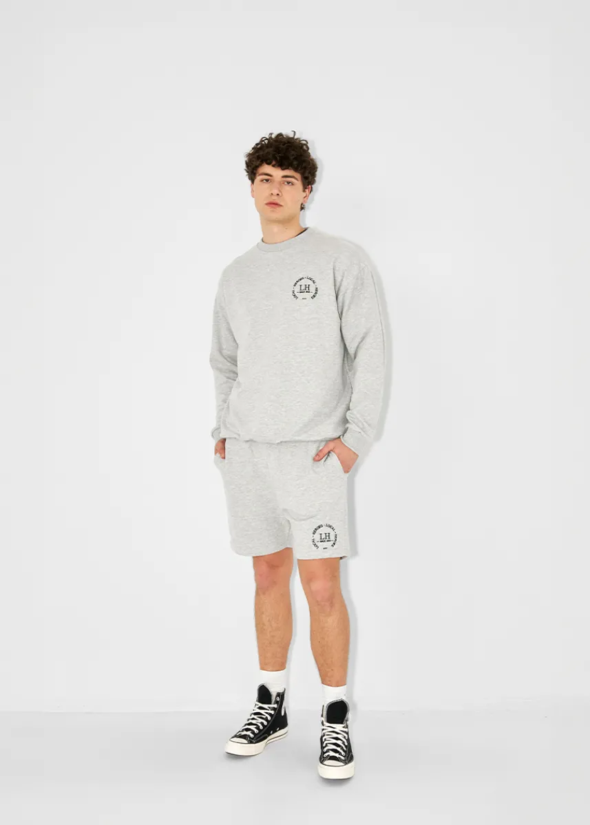 LOCAL HEROES LH CLUB DARK GREY SWEATSHIRT MENS