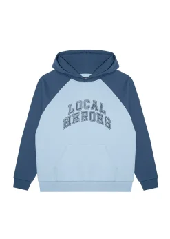 LOCAL HEROES MĘSKA BLUZA AURA NIEBIESKA