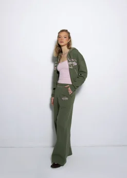 LOCAL HEROES ROZPINANA BLUZA SUPERSTAR ZIELONA