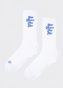 LOCAL HEROES SKARPETKI STAY HORNY BLUE