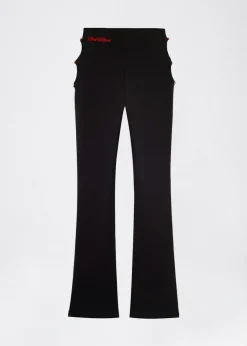LOCAL HEROES SPODNIE DZWONY ROSE BLACK