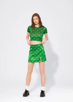 LOCAL HEROES TOP LH MONOGRAM BERRY