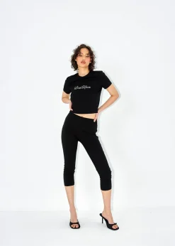 LOCAL HEROES TOP SLIM FIT LH BLUSH RHINESTONES
