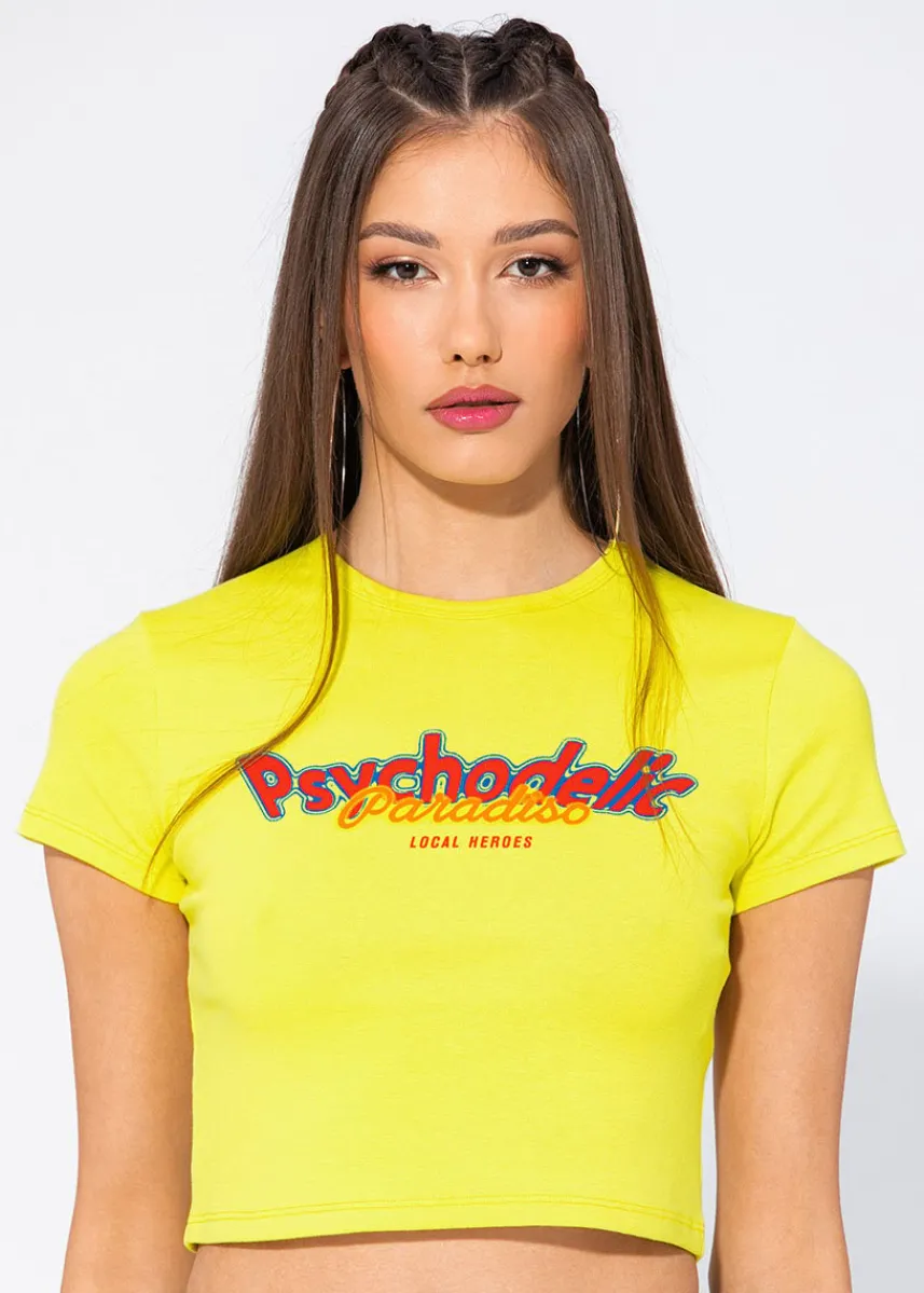 LOCAL HEROES TOP SLIM FIT PSYCHODELIC PARADISO