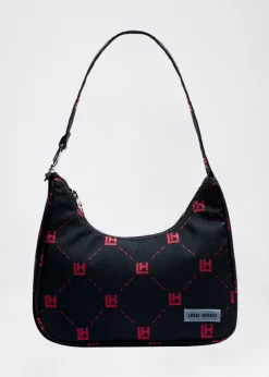 LOCAL HEROES TOREBKA LH MONOGRAM CZARNO-CZERWONA
