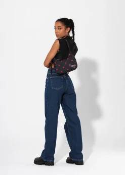 LOCAL HEROES TOREBKA LH MONOGRAM CZARNO-CZERWONA
