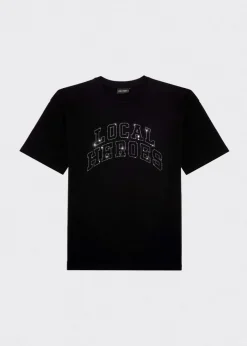 LOCAL HEROES T-SHIRT AURA RHINESTONES