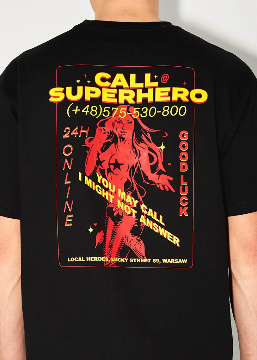 LOCAL HEROES T-SHIRT CALL SUPERHERO