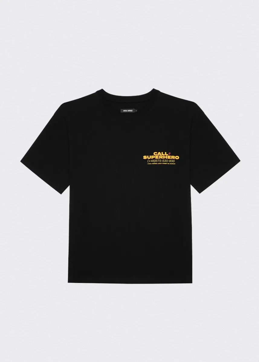 LOCAL HEROES T-SHIRT CALL SUPERHERO