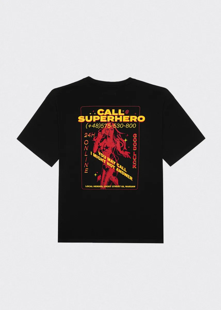 LOCAL HEROES T-SHIRT CALL SUPERHERO
