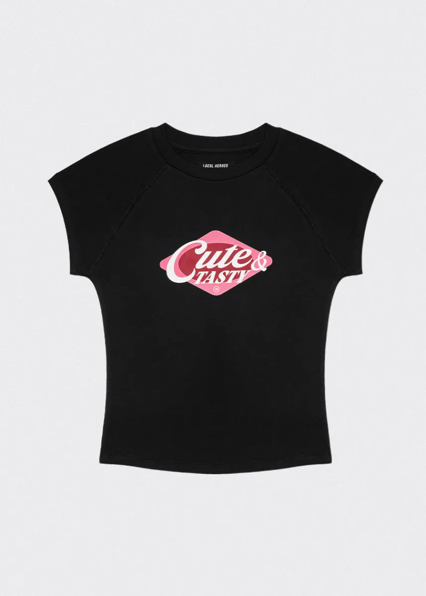 LOCAL HEROES T-SHIRT CUTE N TASTY