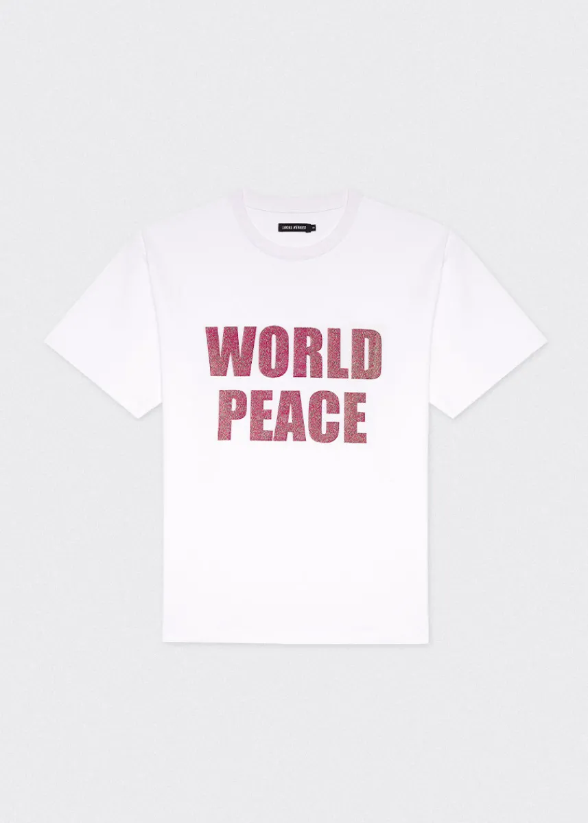 LOCAL HEROES T-SHIRT WORLD PEACE