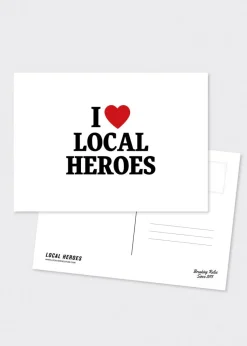 LOCAL HEROES ZESTAW POCZTÓWEK I HEART LH
