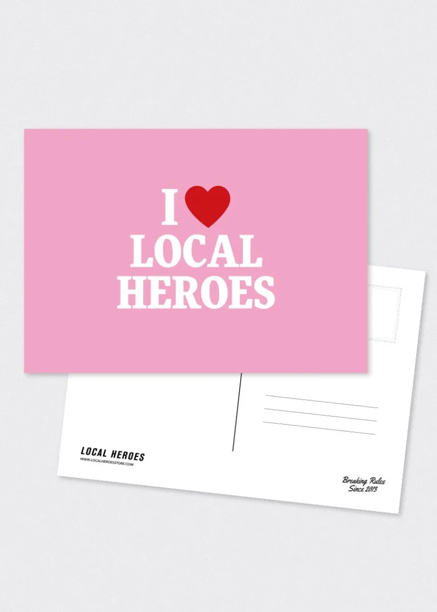 LOCAL HEROES ZESTAW POCZTÓWEK I HEART LH